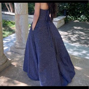 Navy Blue Cinderella Divine dress size 4.